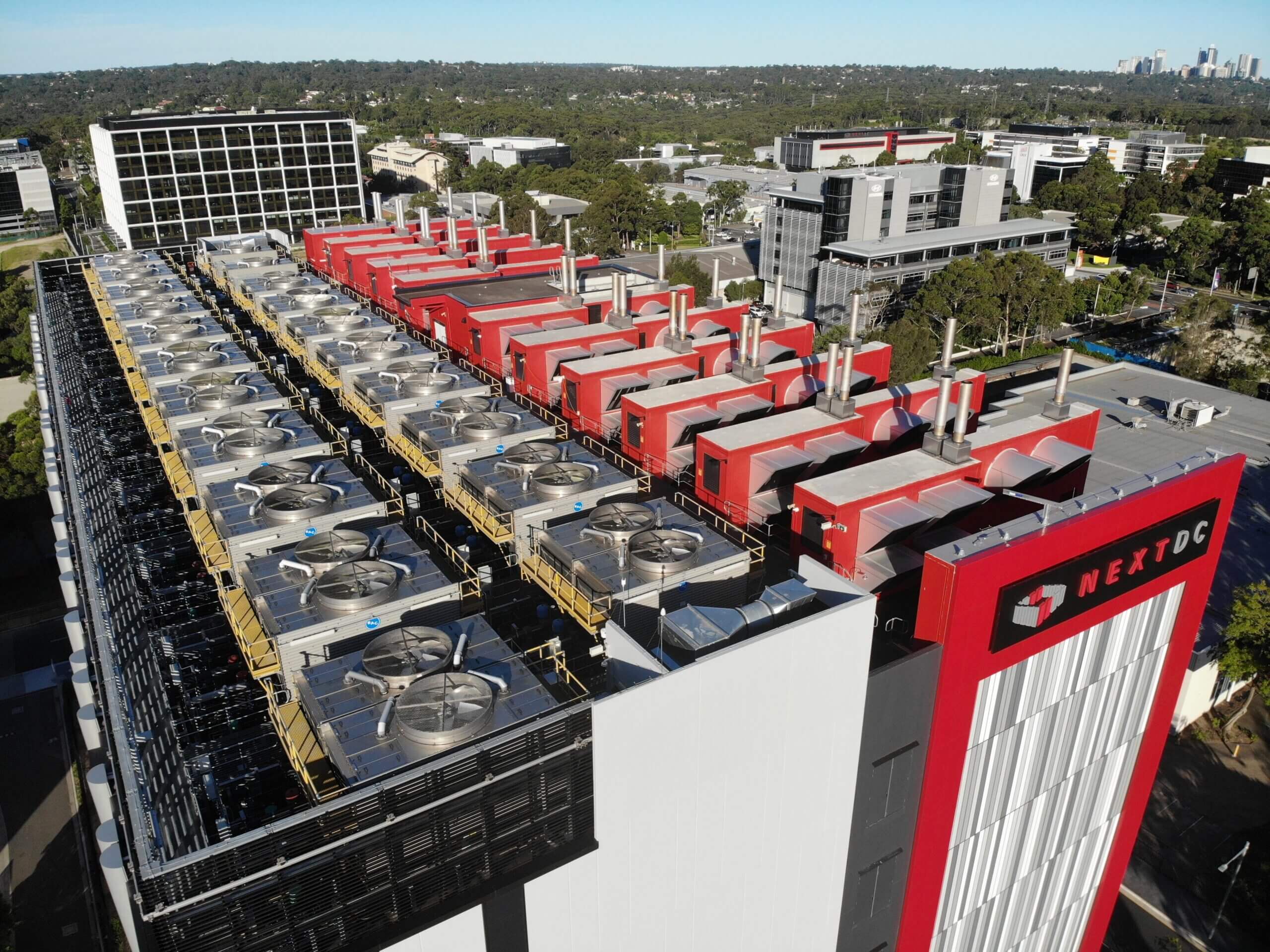 Wolfin Polyester PVC Waterproofing Membrane Installed at Next DC Data Centre Macquarie Park