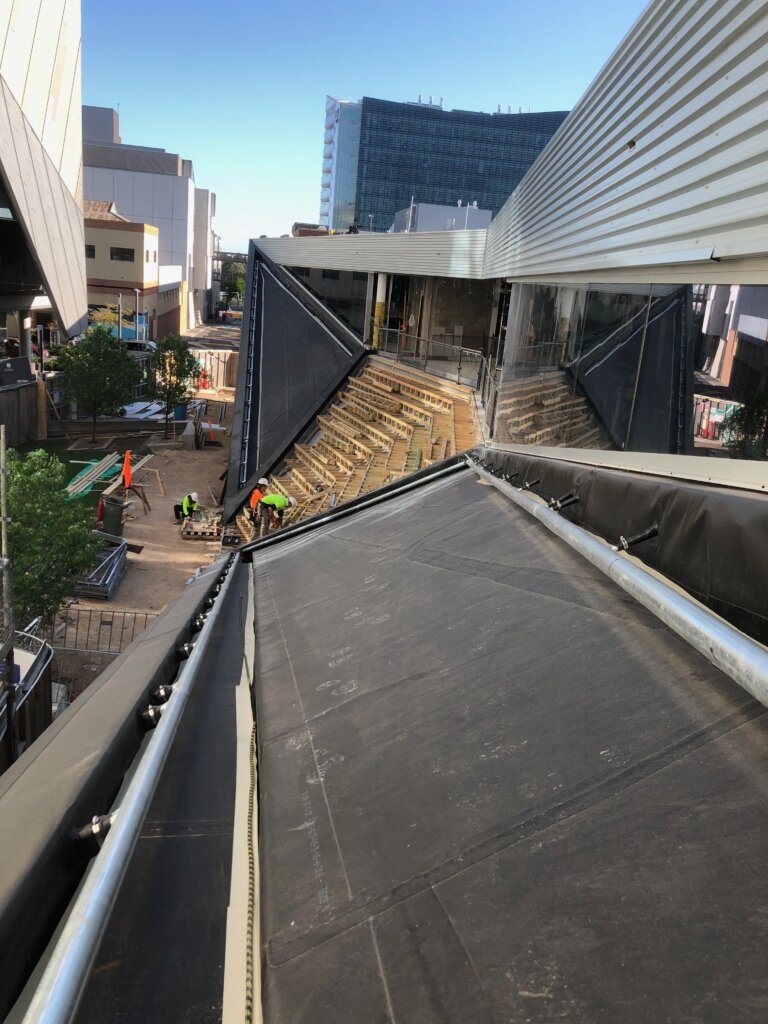 University in SA use Wolfin Waterproofing System